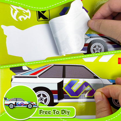 DIY Make Your Own Cars Stickers For Boys Mix & Match Vehicle Craft Stickers