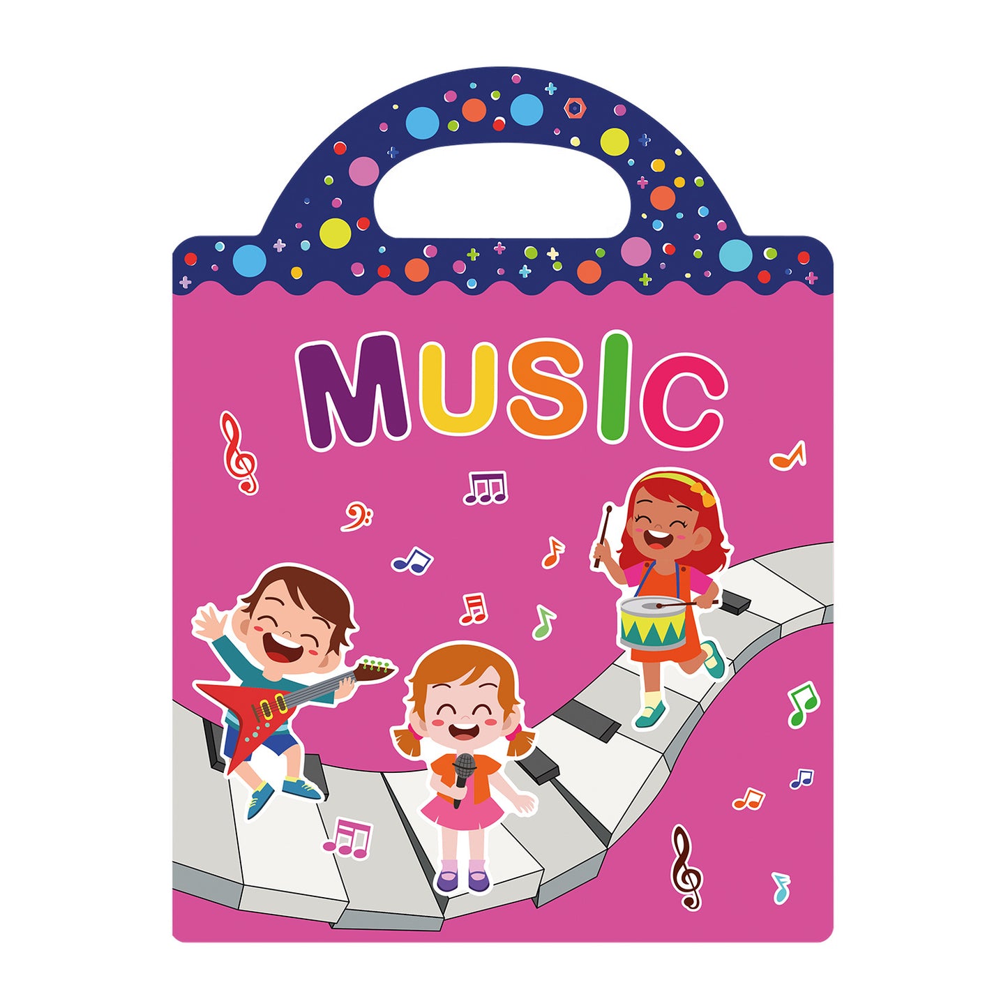 Multi-Scene Activity Sticker Book For Kids Reusable Educational Stickers
