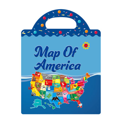 Multi-Scene Activity Sticker Book For Kids Reusable Educational Stickers