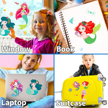 Girly Princess Make Your Own Face Stickers Kids DIY Princess Craft Stickers